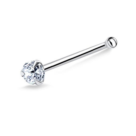 Nose Stud- Diamond Bone Stud- Piercing NWT (*free Add On) - Picture 1 of 7